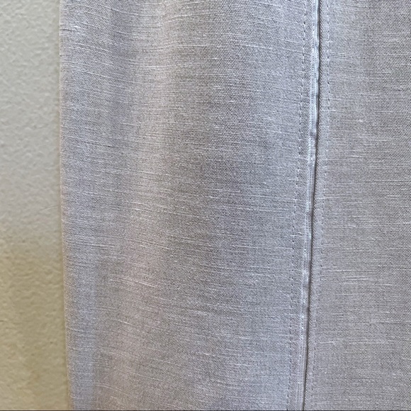 Badgley Mischka Linen Sequin Dress - Picture 5 of 12